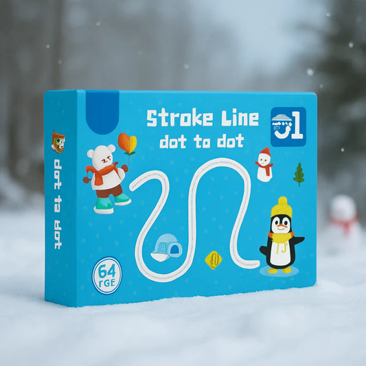 Reusable tracing book for kids learning to draw and write.